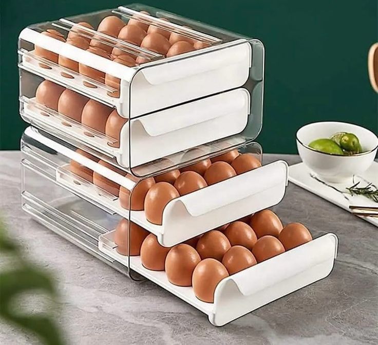 ORGANIZADOR DE HUEVOS ÉLITE 2 NIVELES