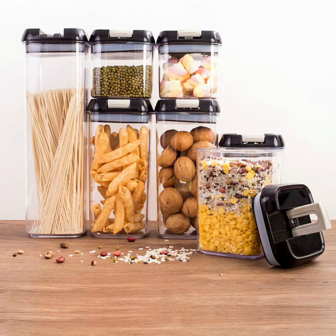 SET DE CONTENEDORES PARA ALMACENAR ALIMENTOS HERMÉTICO ANTÓN