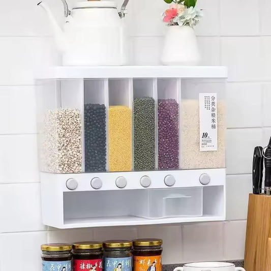 DISPENSADOR 6 EN 1 DE CEREALES Y MENESTRAS CATA