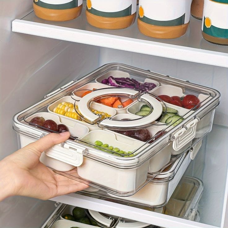 ORGANIZADOR DE FRUTAS Y VERDURAS FRESIA - 8 DIVISIONES