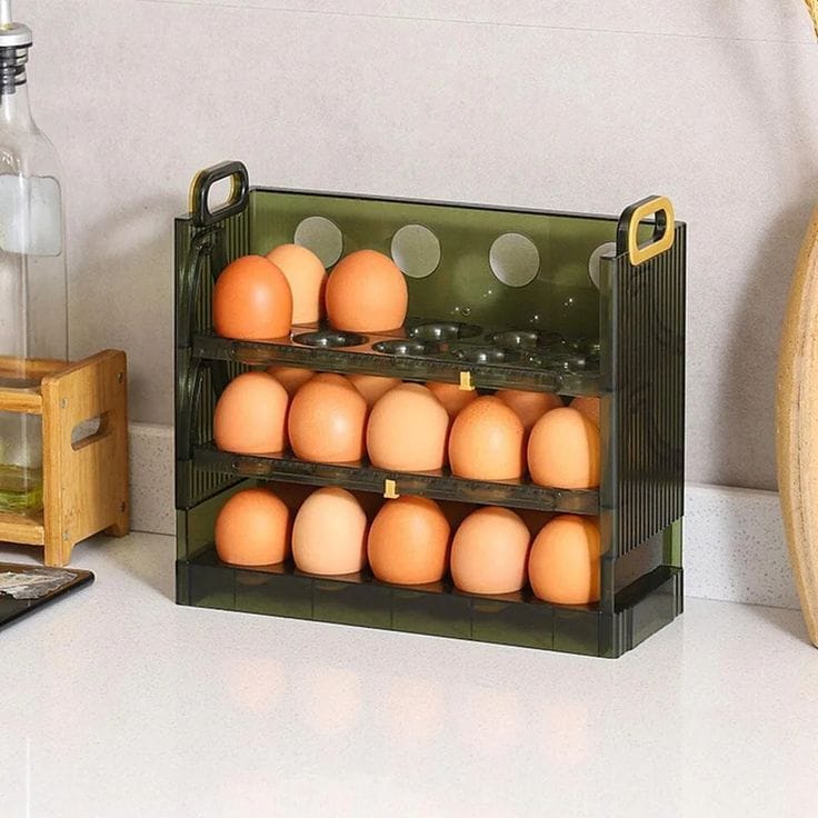 ORGANIZADOR DE HUEVOS PLEGABLE GRECIA